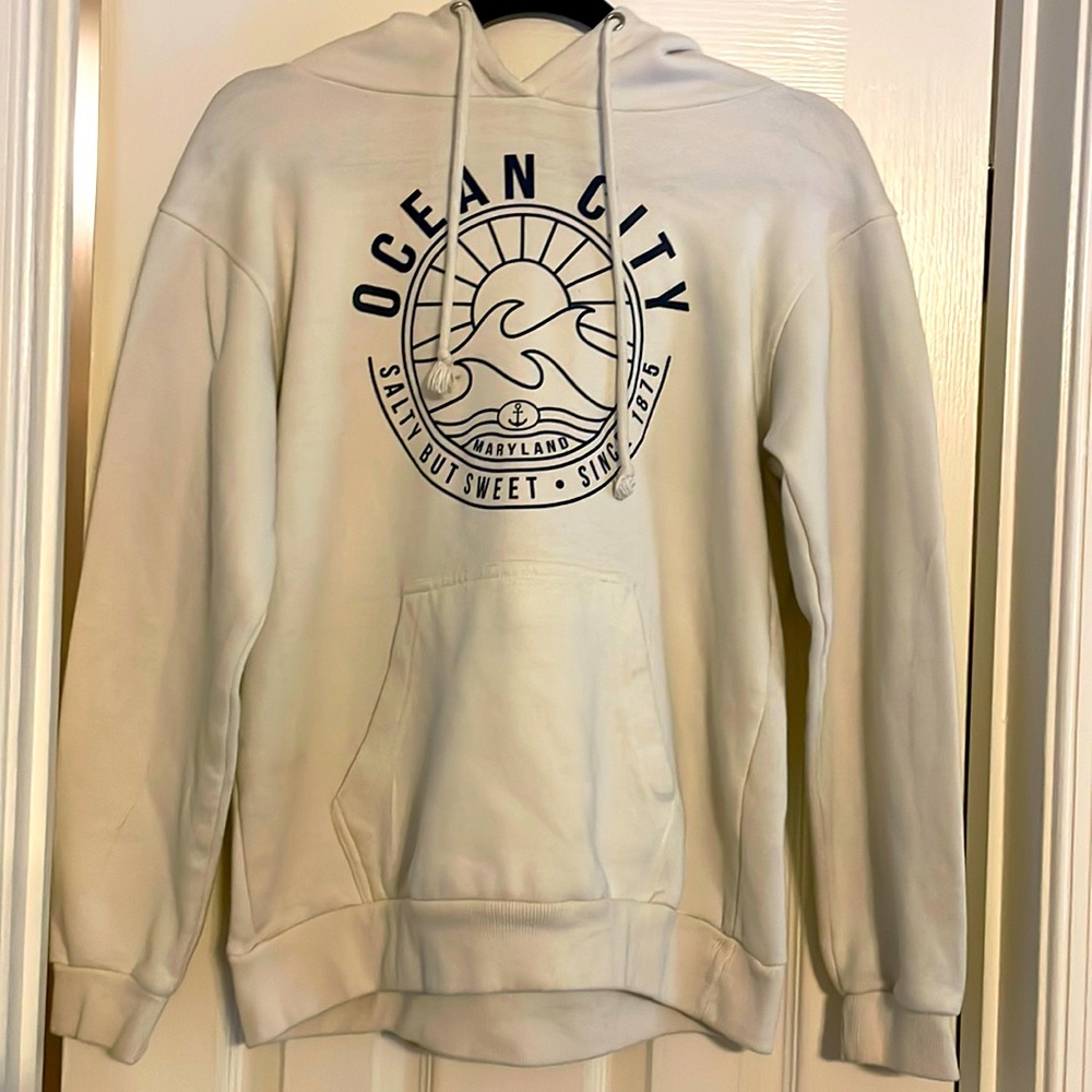 Brave soul ocean city Maryland hoodie sweatshirt size m